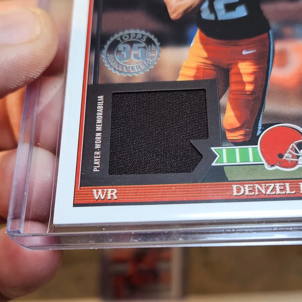 2026 Topps Flagship Denzel Boston Rookie Card Cleveland Browns RELIC Lot of 4